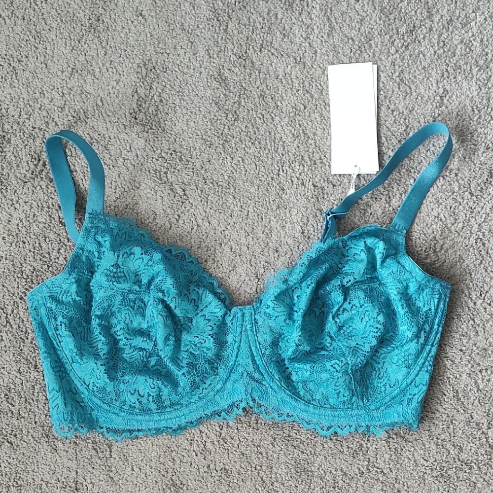 HSIA Minimizer Bra Lace Underwire 38G